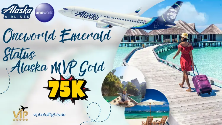 oneworld emerald status alaska mvp gold 75k 1