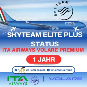 SkyTeam Elite Plus ITA Airways Volare Premium für 1 Jahr