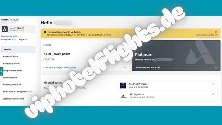 Accor Live Limitless Platinum Status für 2 Jahre 3 accor platinum de