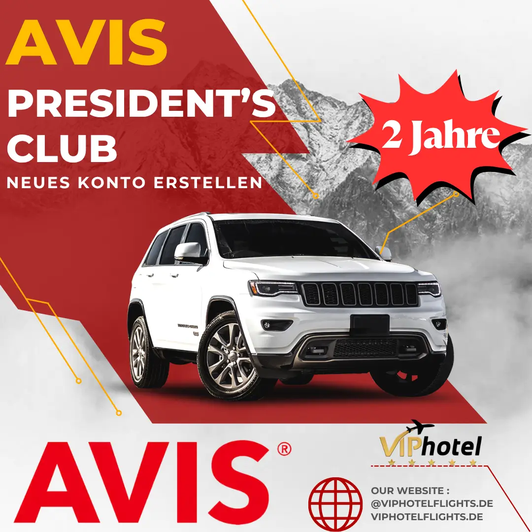 Avis President’s Club-Upgrade für 2 Jahre 1 avis-president’s-club-für-2-jahr