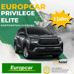 Europcar Privilege Elite-Upgrade/Level 3 für 1 Jahre