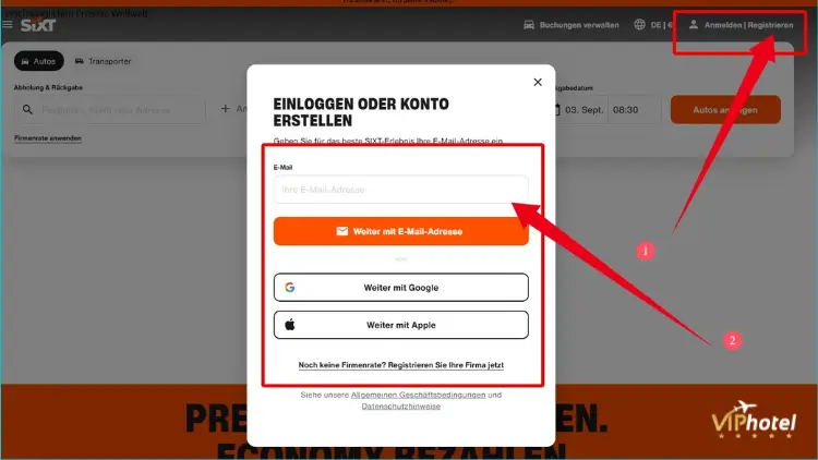 SIXT Loyalty Program: Alles, Was Du Wissen Musst 4 sixt-loyalty-program-sign-up