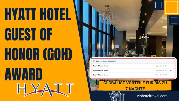 hyatt hotel guest of honor award 1